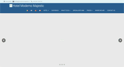 Desktop Screenshot of modernomajestic.it